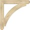 Ekena Millwork Thorton Craftsman Rough Sawn Bracket, Douglas Fir, 4"W x 32"D x 32"H BKT04X32X32THR04RDF - alternate 3
